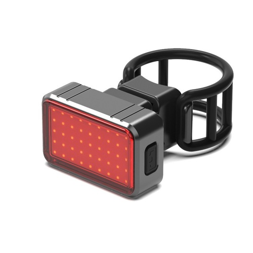 Manufacturer's bicycle light, bright smart brake tail light, COB mountain bike riding warning bicycle tail light