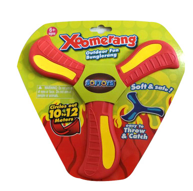 Eva boomerang de espuma, bumerismo de tres hojas, lanzamiento de disco suave volador, césped, juguetes deportivos al aire libre para niños al por mayor image 20