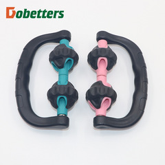 Handheld Massager Fitness Ball Roller Bar Handheld Roller Muscle Massager Foam Roller Muscle Relaxer Massage Tool