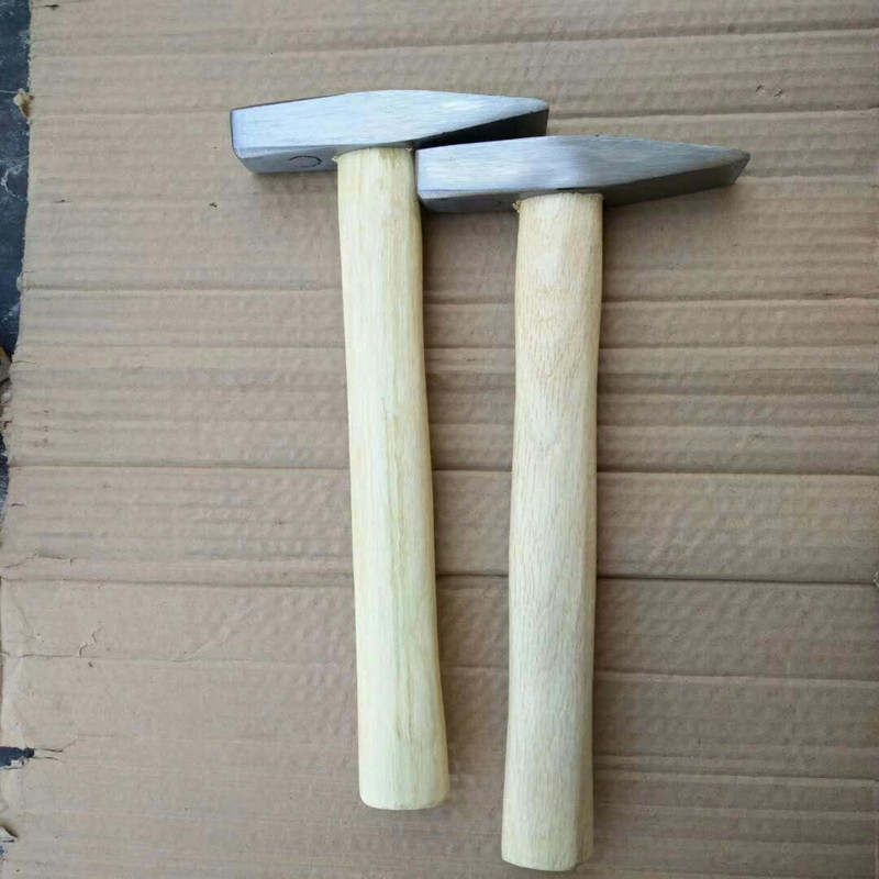 木柄钳工锤子黄钢管钳工锤厂家直销扁头锤钣金锤鸭嘴锤榔头斩口锤