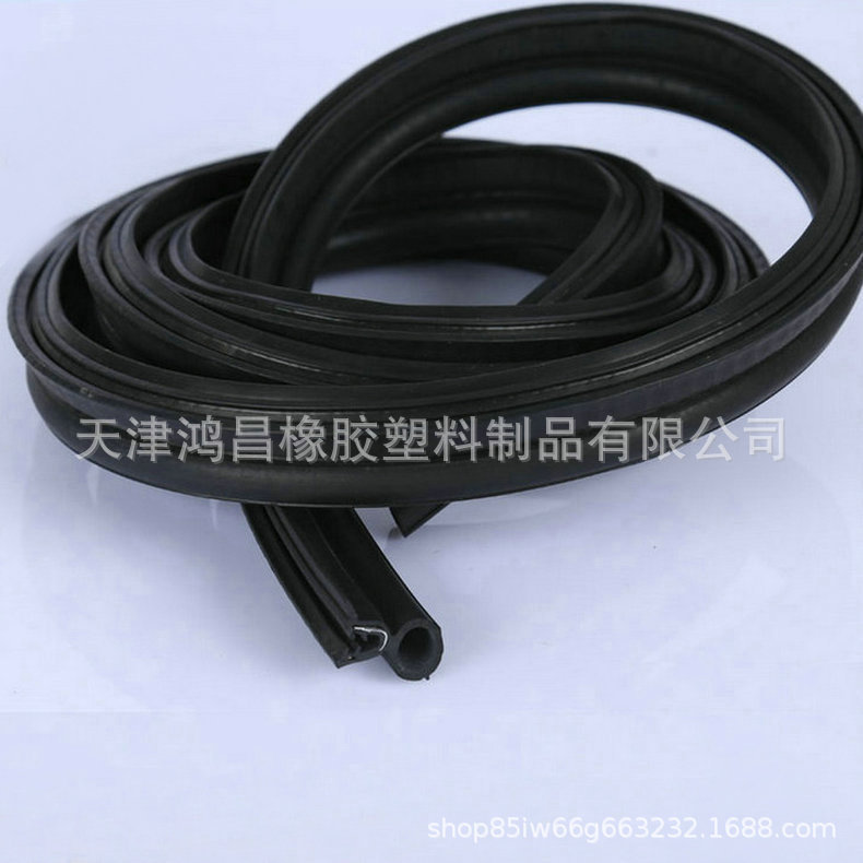 大量供应 三复合防撞密封条 钢丝三复合橡胶密封条 质优价廉
