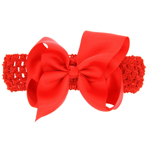 Children's Headband with Butterfly Bow, Medium Width, Cross-border from Europe and America, 16 Colors Available, AliExpress Product
