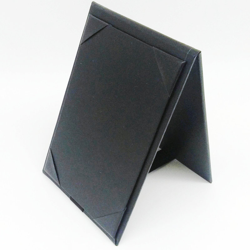 厂家双面直立式皮质餐牌桌牌台卡桌面水牌菜单价目表价格牌质感