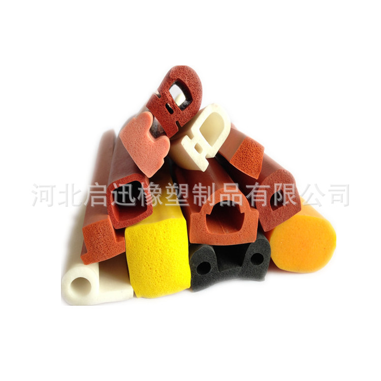 耐高温D型密封条 O型硅胶发泡条 硅橡胶密封条