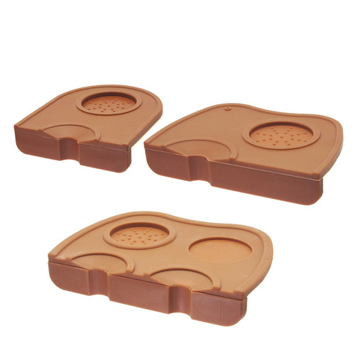 Coffee Pressing Powder Pad Corner Pad Anti-slip Silicone Pad Pressing Seat Coffee Machine Bar Counter Powder Hammer Pad