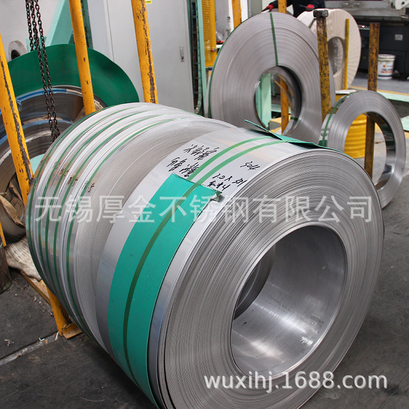 现货不锈钢钢带2B光亮表面金属制品不锈钢卷不锈钢带精密分条304
