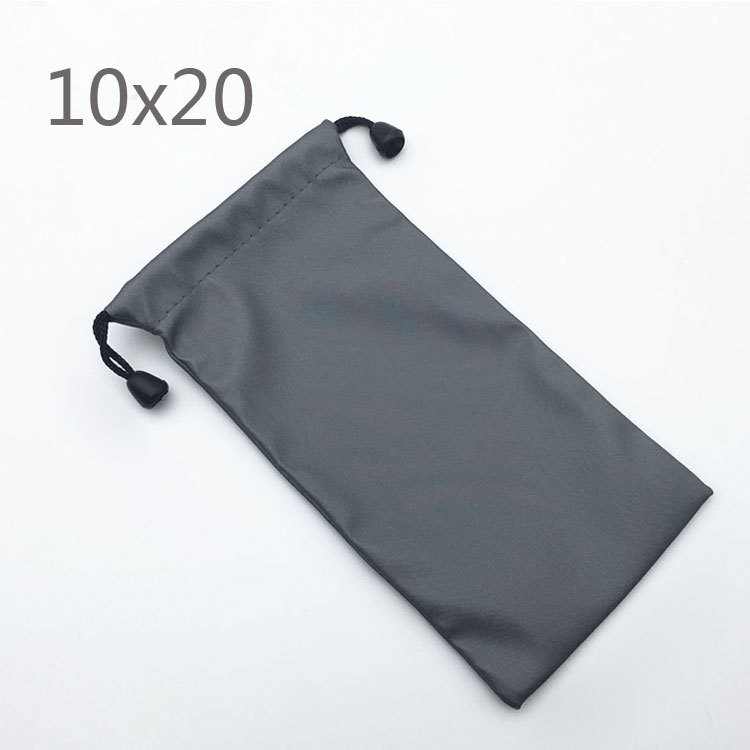 防水布袋10*20灰色布袋 移动电源电子产品长方形束口袋 通用