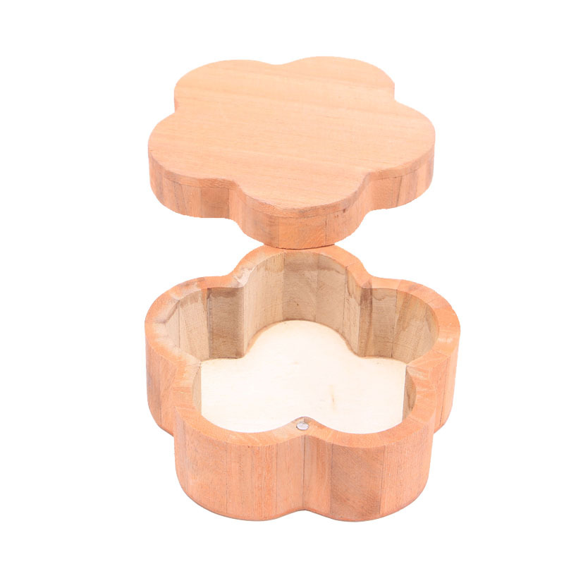 源头工厂简约时尚花形耳钉珠宝珠宝首饰小饰品领带夹盒子木盒