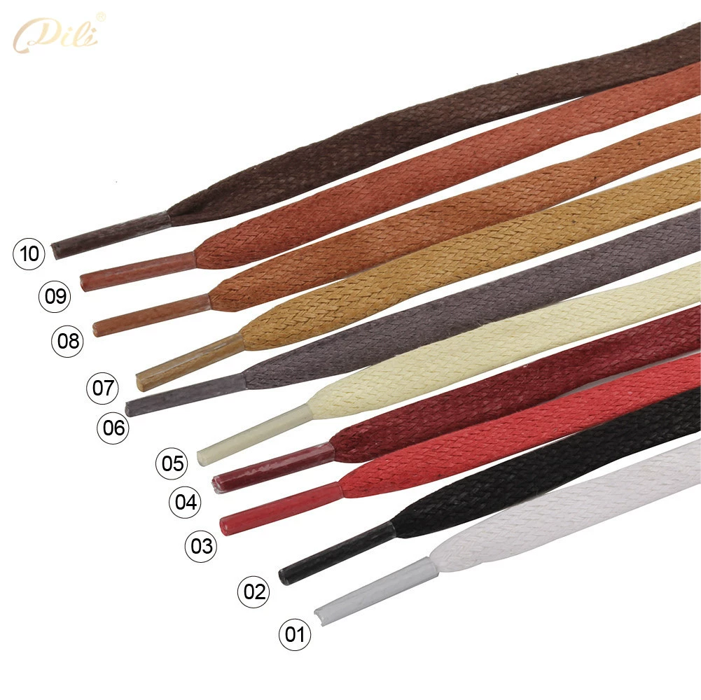 В наличии поставка 7 мм плоские Вощеные шнурки 7 мм восковые шнурки