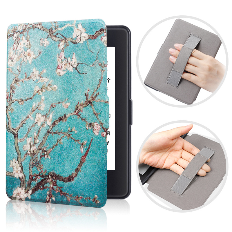 Suitable for kindle paperwhite3/2 painted hand-held protective case kpw3 hand-held slim painted case in stock