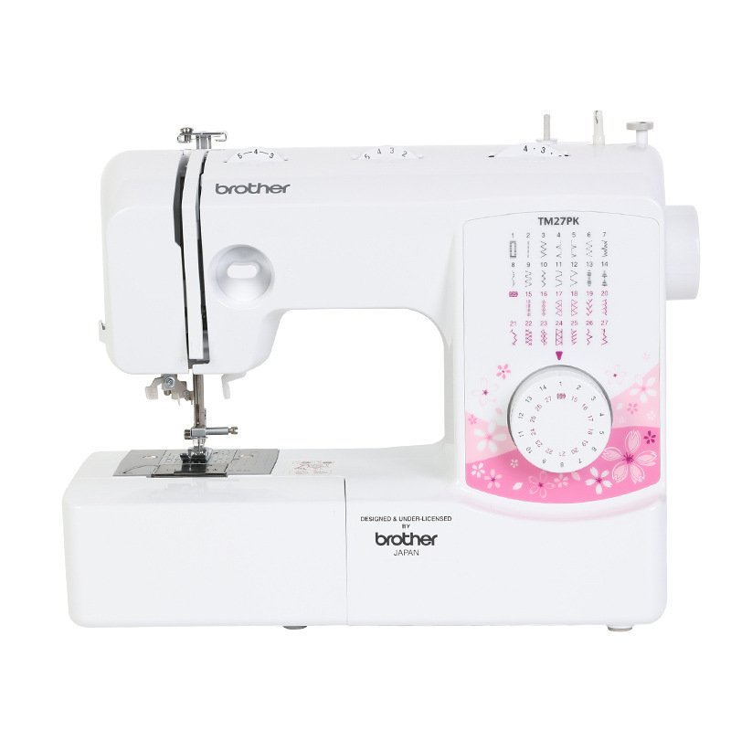 Brother brand TM27PK household electric sewing machine multi-function lock small thick clothes car Brother brand TM27PK household electric sewing machine multi-function lock small thick clothes car
