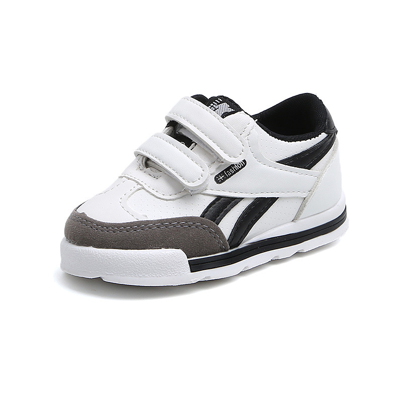 Spring Children S Soft Soled Sports Boys Non Slip Breathable Small Girls Baby Velcro Toddler Shoes_voghion.com