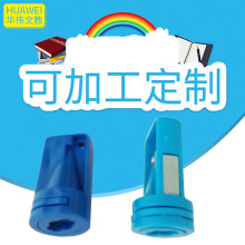 厂家批发手动塑料单孔卷笔刀学生绘画卷笔刀 木工笔卷笔刀套装