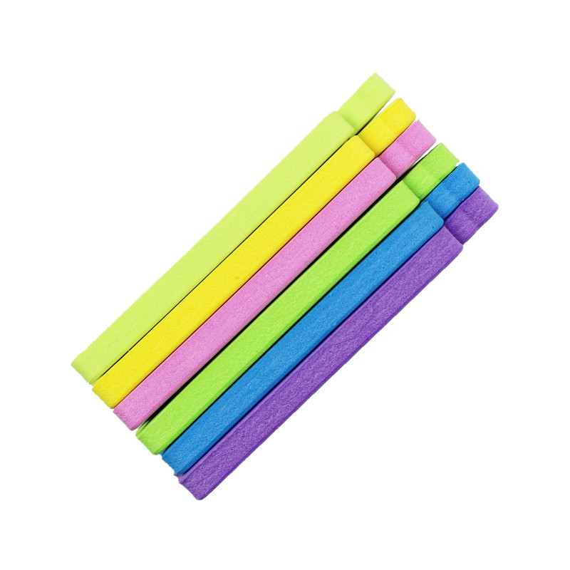 Herramientas de uñas melocotón dedo en forma de corazón de algodón alto elástico EVA dedo separador belleza mano y pie protección del medio ambiente dedo de algodón en forma de corazón dedo separador