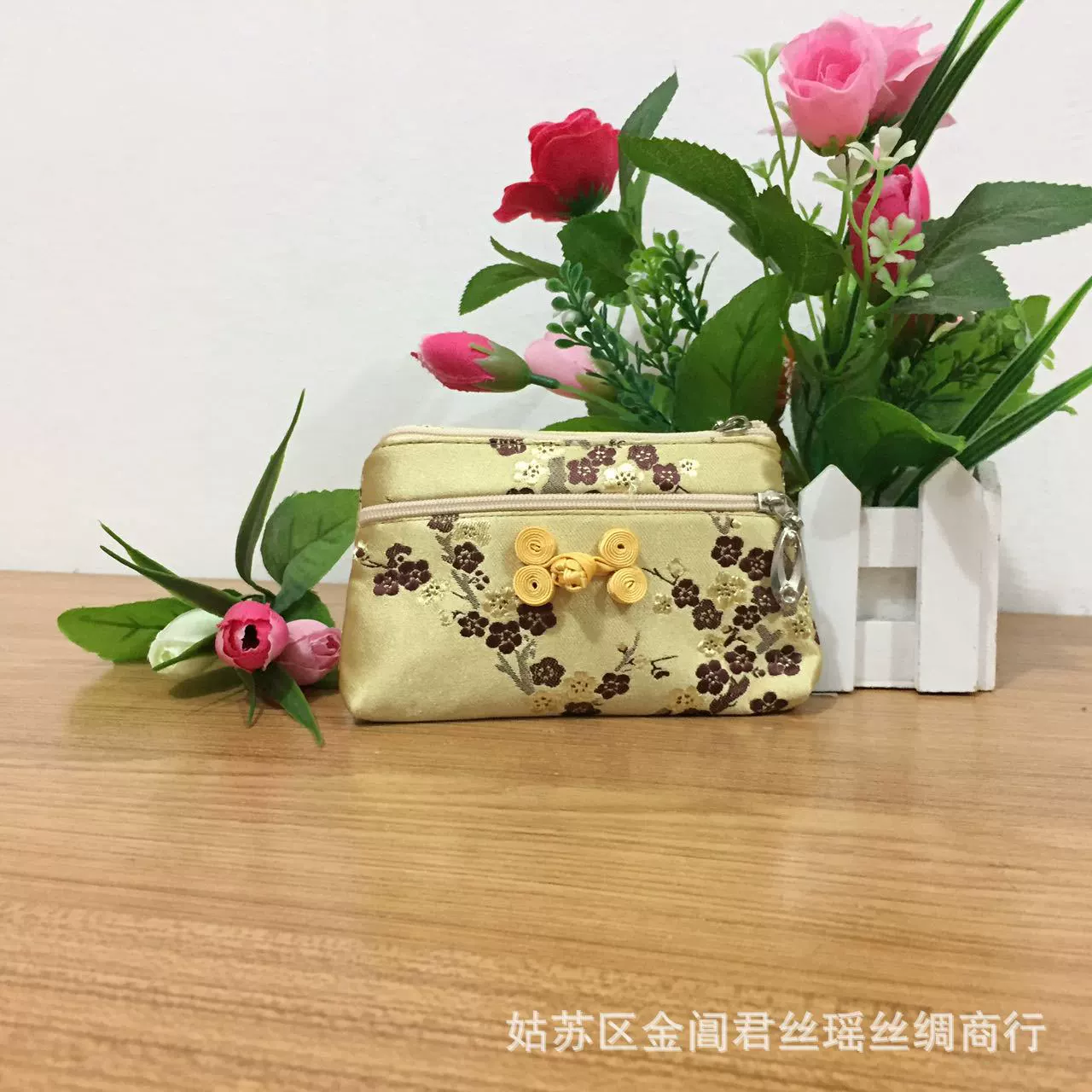 Wallet, fashionable bag with zipper, Birthday gift