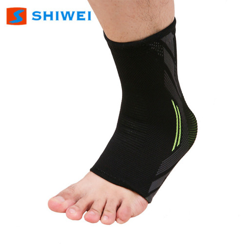 Shiwei factory directly supplies new knitted elastic ankle sprain protection ankle ankle men and women warm running fitness