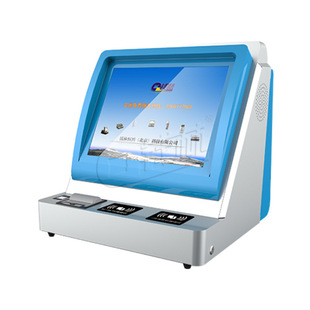 Self-service Visitors, Intelligent Visitor Scanner, Campus Self-service Visitors All-in-one Machine [gold Booking]