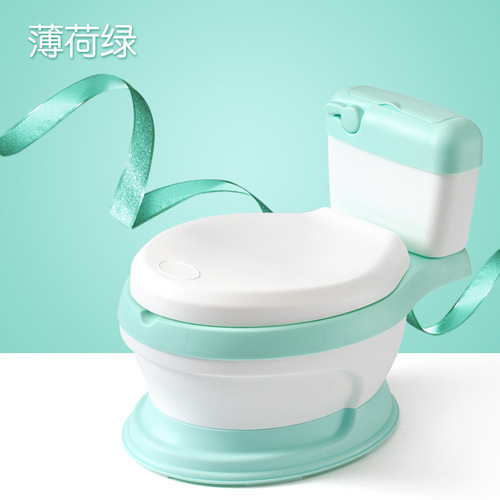 Extra large children's toilet simulation children's toilet baby potty portable baby toilet one piece drop shipping