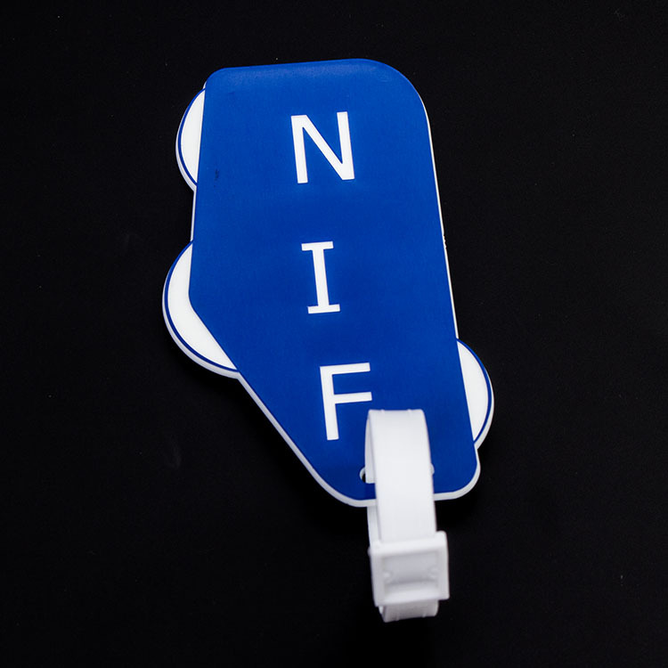 批发塑料标牌pvc企业产品附着个性创意异形标识牌背胶不干胶标签