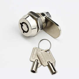 小梅花弹子锁LED箱锁广告箱体锁工具箱锁控制盒小型转舌锁珠宝盒
