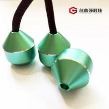 原创begleri 宝乐珠铝合金两珠一绳宝乐珠手指溜溜球合金减压玩具