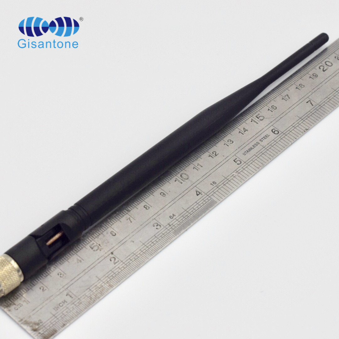 GSM/2G/3G/4G/2.4G/ 2DBi 大折叠胶棒全向天线TNC 公头信号增强