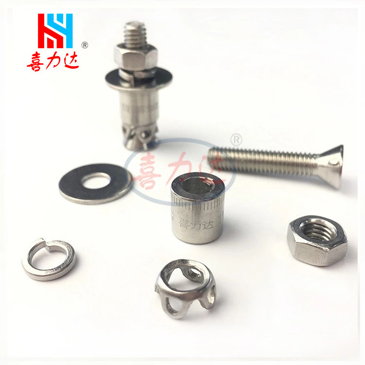 304不锈钢背栓 M8*60敲击式大理石干挂背栓件 厂家直销 量大优惠