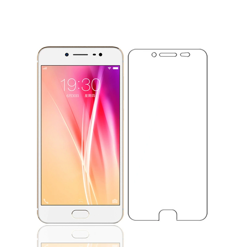 Защитное стекло (закалённая пленка) для VIVO V25, V25 Pro, V23, V21, V20 Pro, высокочёткое с закруглёнными краями