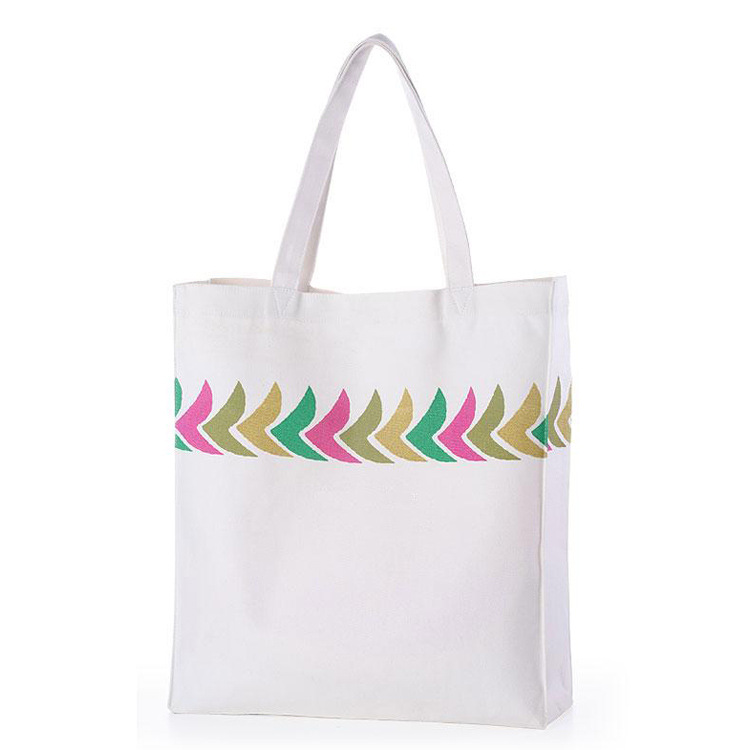 纯白帆布手提袋 广州厂家印刷logo  帆布袋  棉布袋