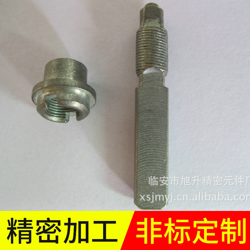 厂家供应不锈钢加工精密螺母柱 五金车件螺柱螺母非标定 制