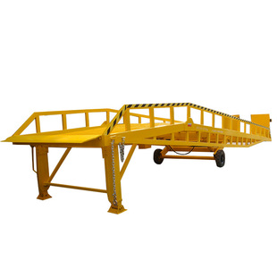 8T Mobile hydraulic boarding bridge container logistics platform lifting adjustment Plate Wharf lifting plate