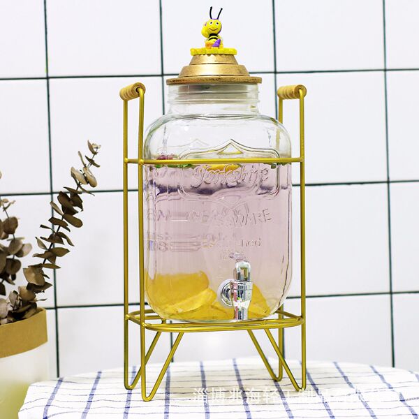 5 -liter rooster elephant cover with faucet glass buffet beverage…