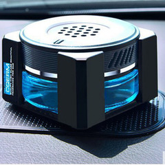 High-End Second Generation Car Perfume Holder, Car Air Freshener, Interior Decoration (10*10*6), 280g