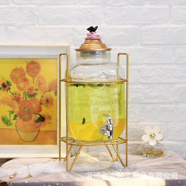 5 -liter rooster elephant cover with faucet glass buffet beverage…