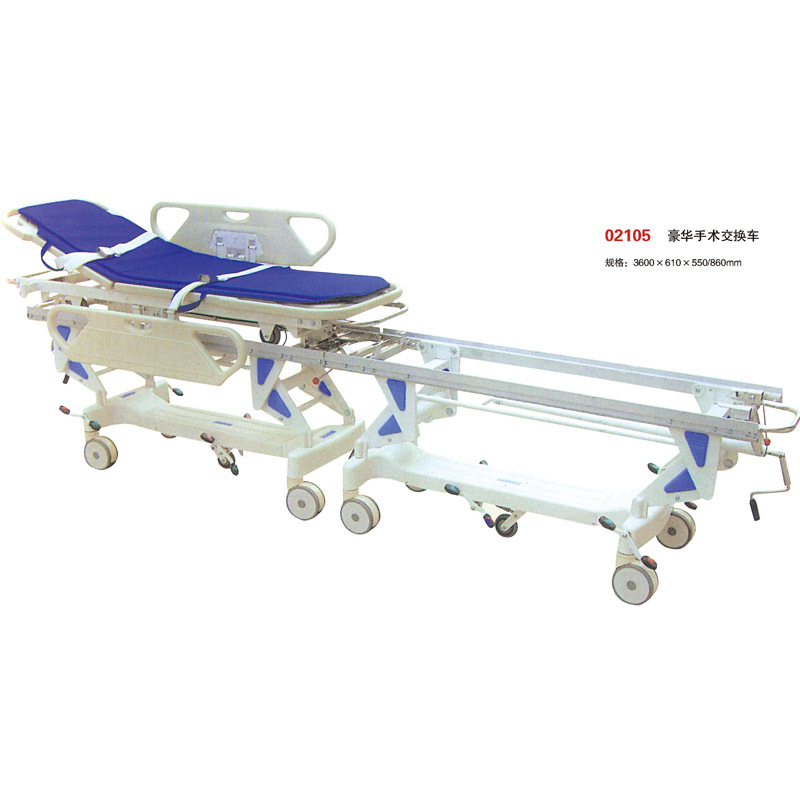 abs升降平车 手术交换转移车医院手术用对接车内车外车