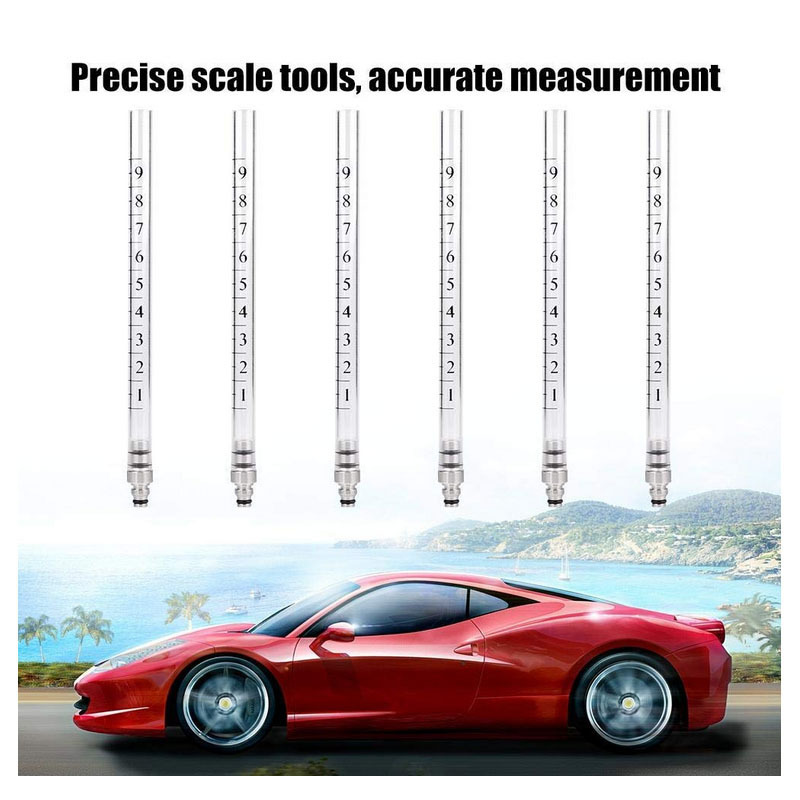 Herramienta de detección de inyectores de combustible diesel, medidor de flujo, herramienta de detección de flujo de combustible, herramienta de mantenimiento de automóviles