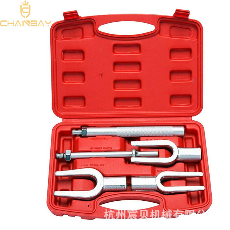 Juego de 5 piezas de extractor de cabeza de bola/juego de horquilla de cabeza de bola/cabezal de bola de coche enchufable/separador de cabeza de bola/extractor