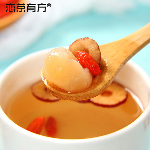 Factory Wholesale Longan, Jujube, and Goji Berry Tea Combo Tea Bags, Bagged Flower Tea Combo