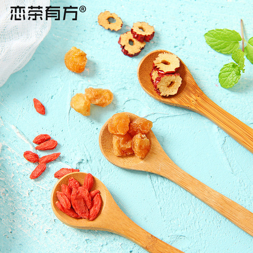 Factory Wholesale Longan, Jujube, and Goji Berry Tea Combo Tea Bags, Bagged Flower Tea Combo