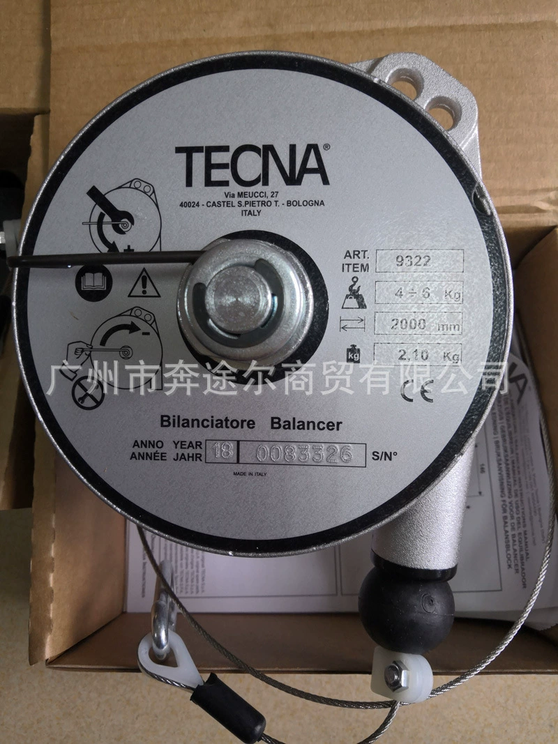 Агент Италия TECNA инструмент балансир Натяжная пружина подъемник небольшое подъемное оборудование 9322
