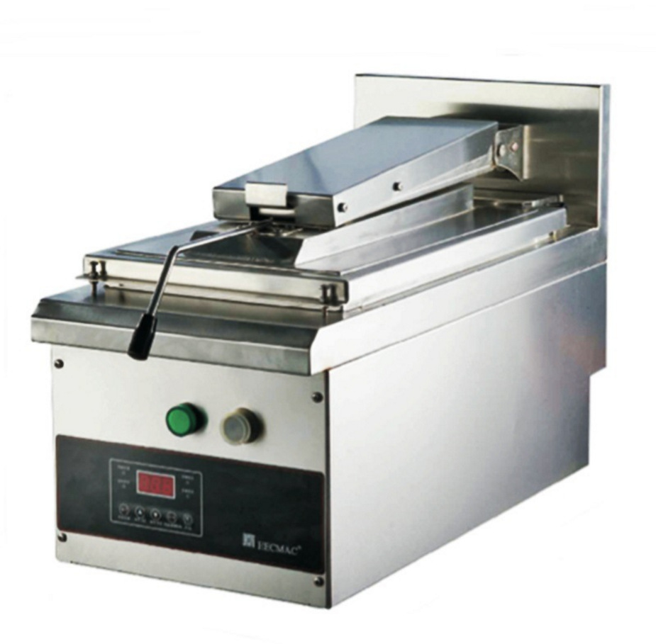 供应HECMAC海克商用全自动智能单头煎饺炉FEHCC250重型电热煎饺炉