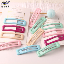 新款日系发卡子简约成人彩色BB夹可爱儿童发夹刘海夹发饰碎发边夹