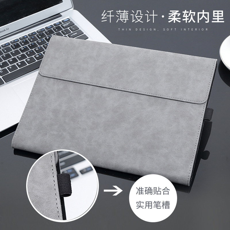 For new Microsoft Surface Pro11 clamshell stand computer bag Go4 tablet PC protective case wholesale