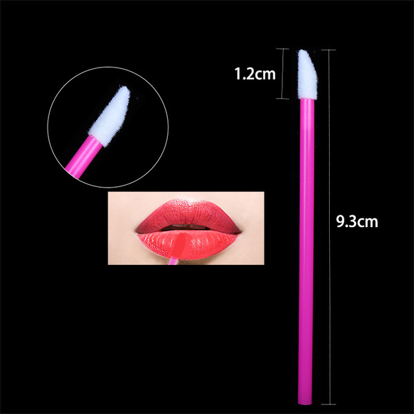 Factory direct sales disposable hollow portable lip brush lipstick…