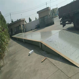 地磅;高压水流清洗;不脱硫除尘