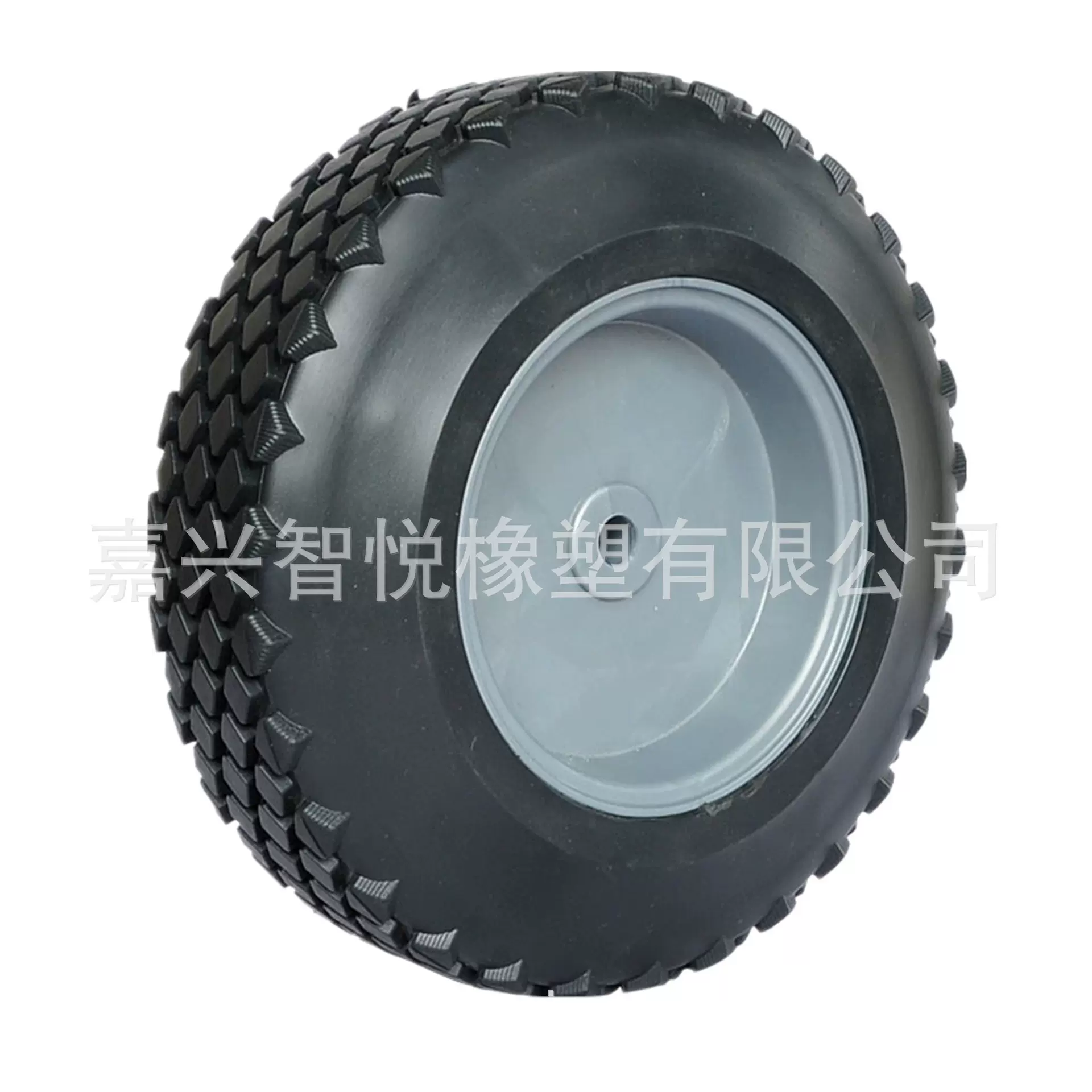 10寸发电机定向脚轮 PP轮子 PVC包胶轮子 塑料轮子 塑胶轮子