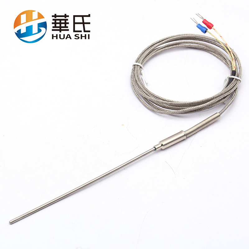 WRNK-191热电偶探头 K型铠装热电偶 探针可弯曲热电偶 k型探热针