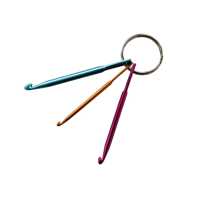 Herramientas de tejer alúmina crochet Set de 3 piezas 3 modelos