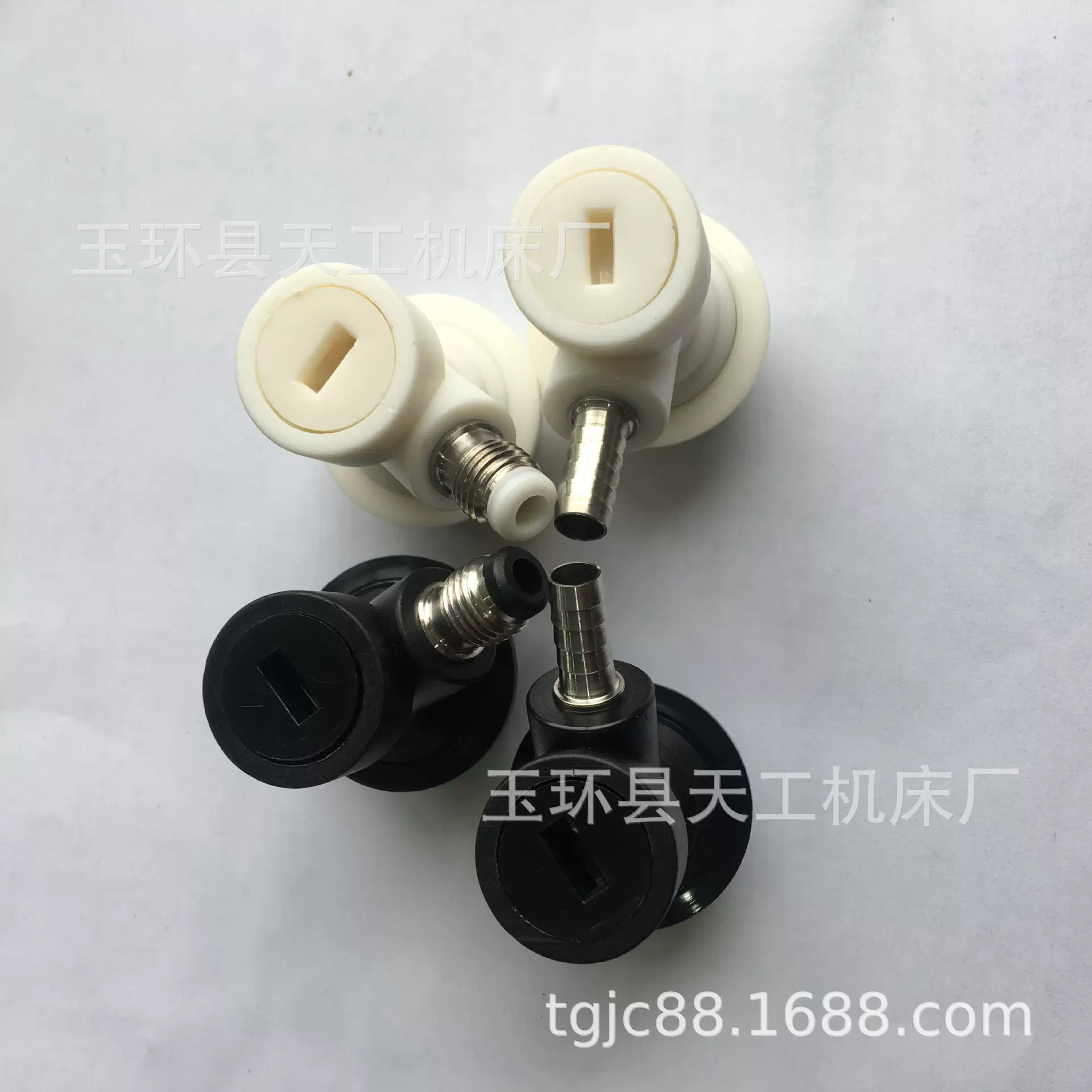 啤酒桶专用分配器、黑白头、快速接头自酿精酿发酵罐家庭酿