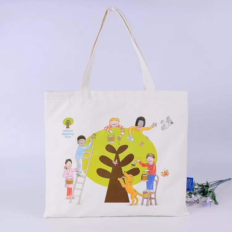 源头工厂棉布袋手提定做单肩帆布包现货购物袋数码印花帆布袋定制